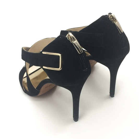 COACH Halsey Nubuck Heels - Picture 4 of 8